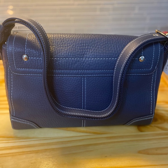 NWT coach cobalt satchel - Picture 6 of 6